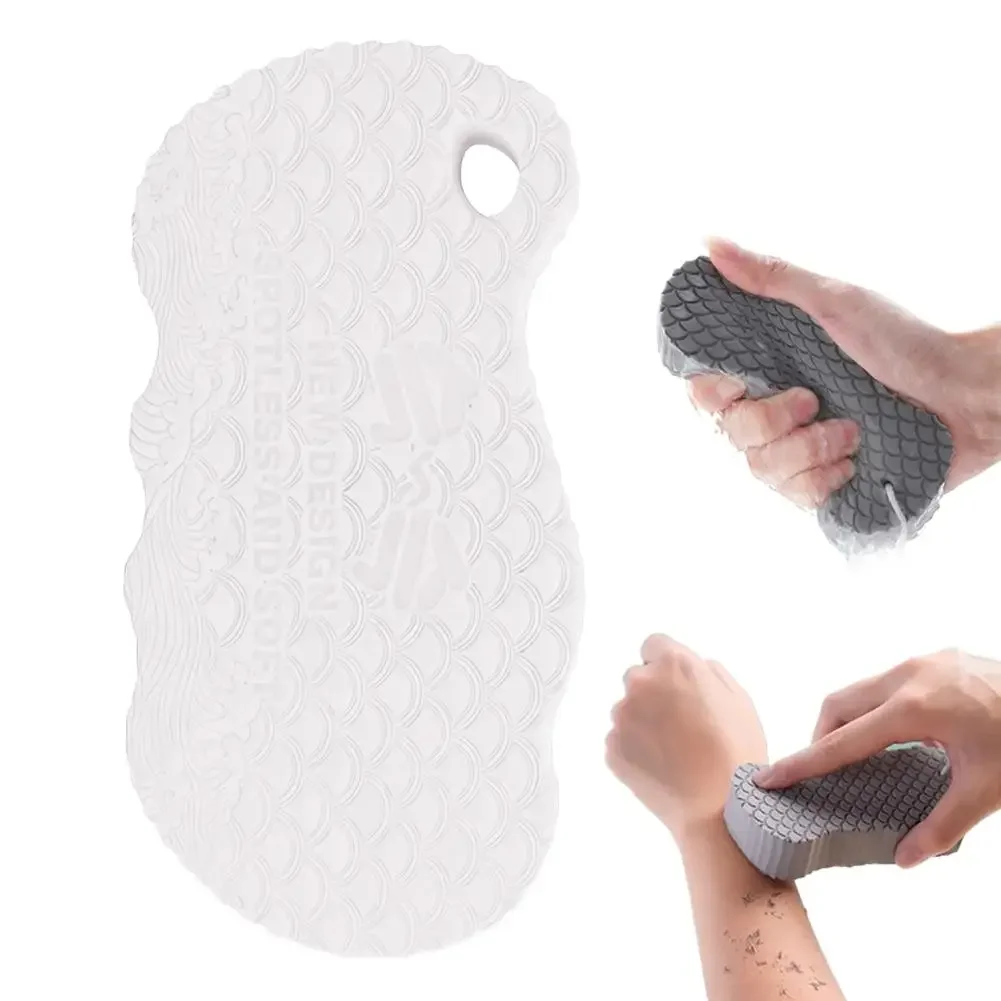 3D Magic Children Bath Sponge Body Exfoliating Dead Skin Sponge Massager Cleaning Shower Brushes Peeling Sponge Artifact