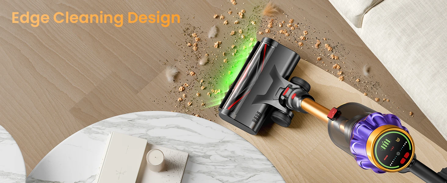 M9/Y9 NEW 80KPA 850W 80000PA Ultra-Strong Cordless Vacuum Cleaner 90 Min Long Runtime Removable Battery 6X4000mAh Smart Display