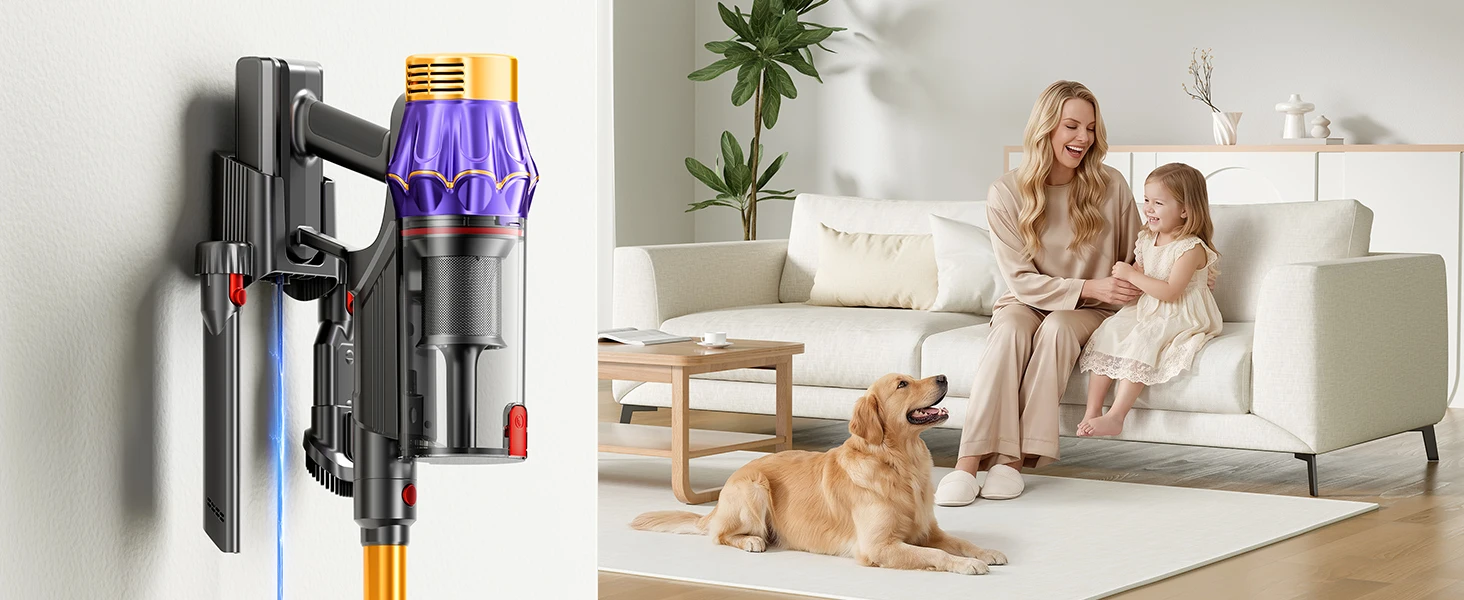 M9/Y9 NEW 80KPA 850W 80000PA Ultra-Strong Cordless Vacuum Cleaner 90 Min Long Runtime Removable Battery 6X4000mAh Smart Display