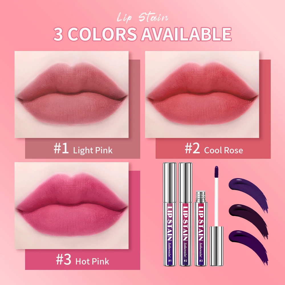 Peel Off Lip Stain Reveal Long Lasting Waterproof Pink Lip Tint Transfer Proof Non-stick Cup Natural Lip Stain Woman Cosmetics