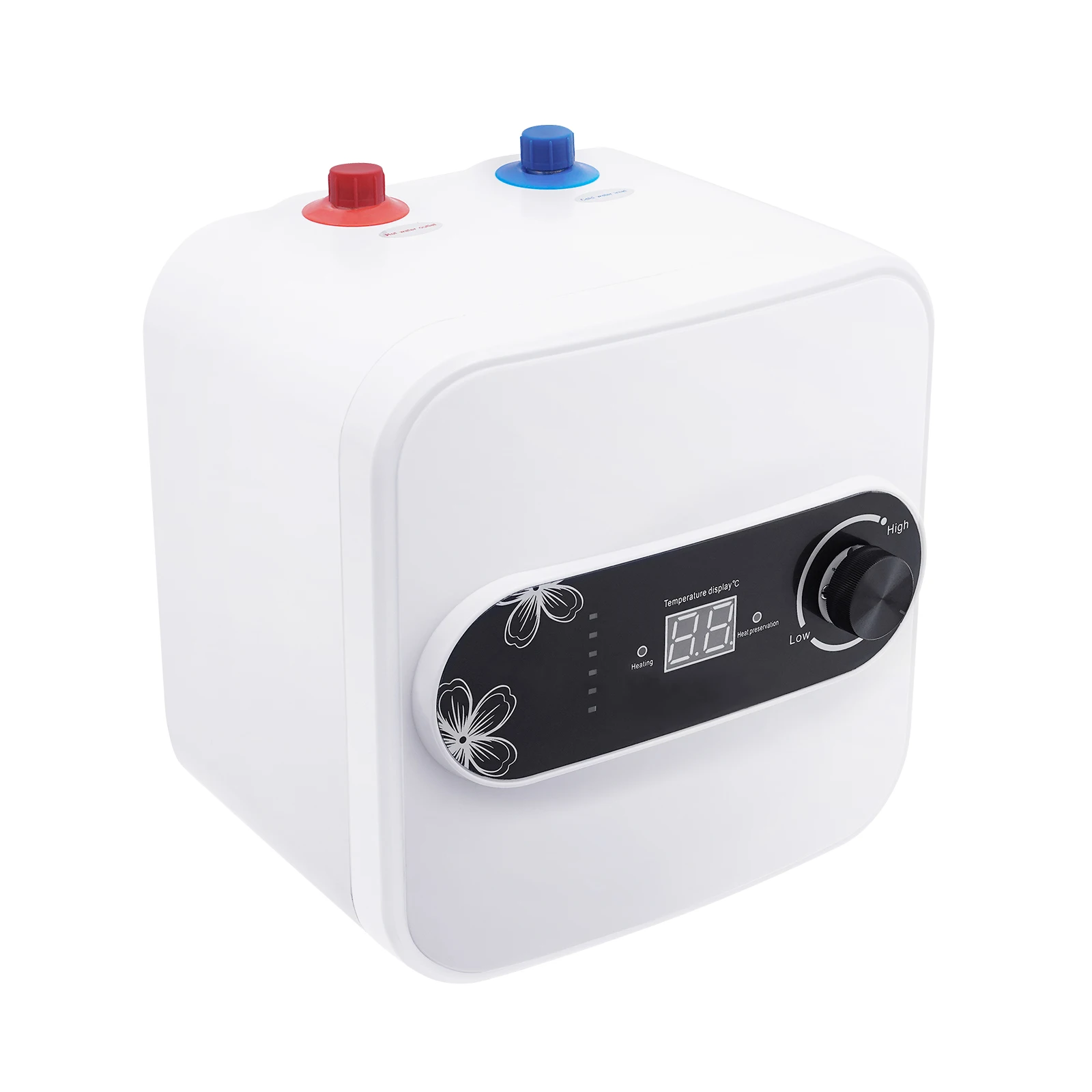 Electric Mini Tank Water Heater 1500W, 2.1 Gal Instant Hot Water Heater with LCD & Adjustable 86-149°F for Kitchen Bathroom