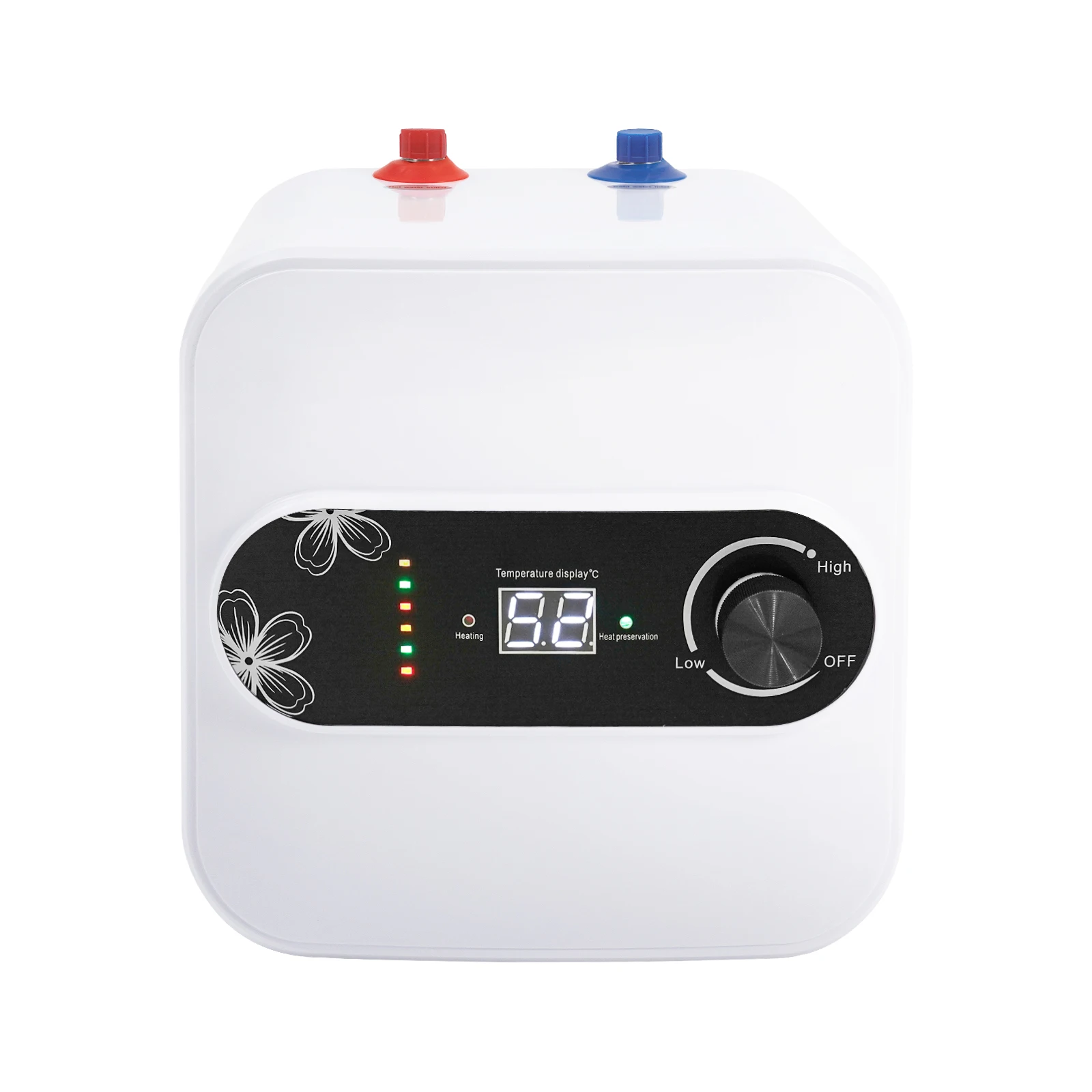 Electric Mini Tank Water Heater 1500W, 2.1 Gal Instant Hot Water Heater with LCD & Adjustable 86-149°F for Kitchen Bathroom