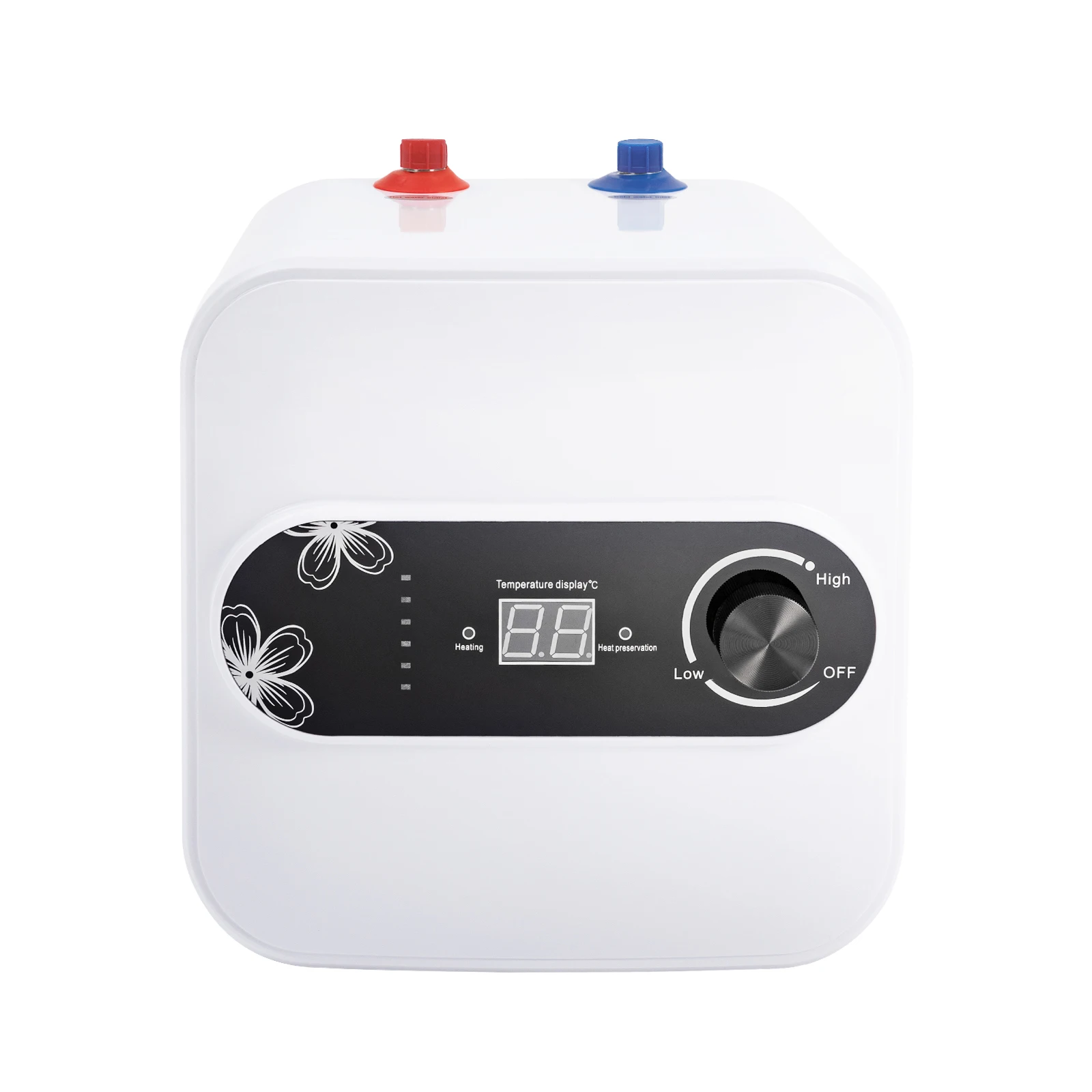 Electric Mini Tank Water Heater 1500W, 2.1 Gal Instant Hot Water Heater with LCD & Adjustable 86-149°F for Kitchen Bathroom