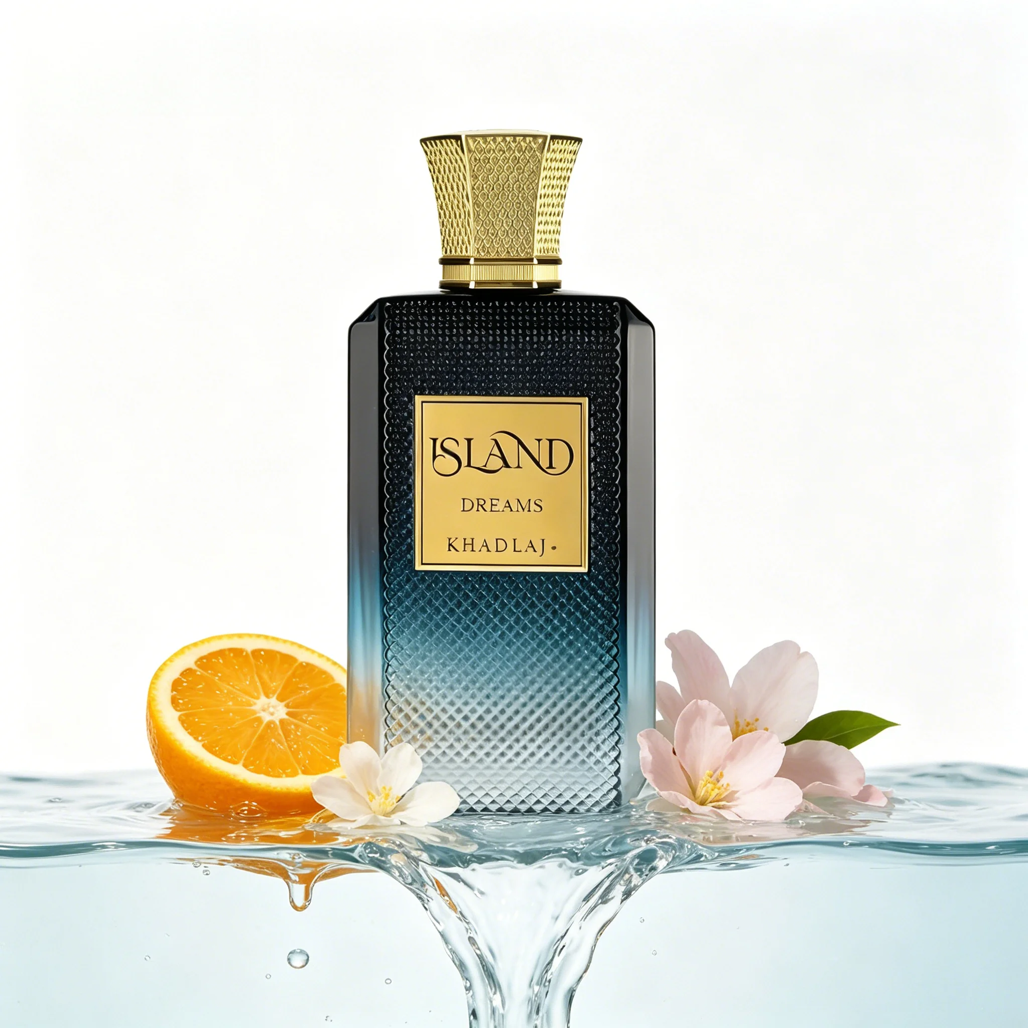 Khadlaj Island Dreams Unisex Perfume Fresh Aquatic & Citrus Fragrance Elegant Gift for All