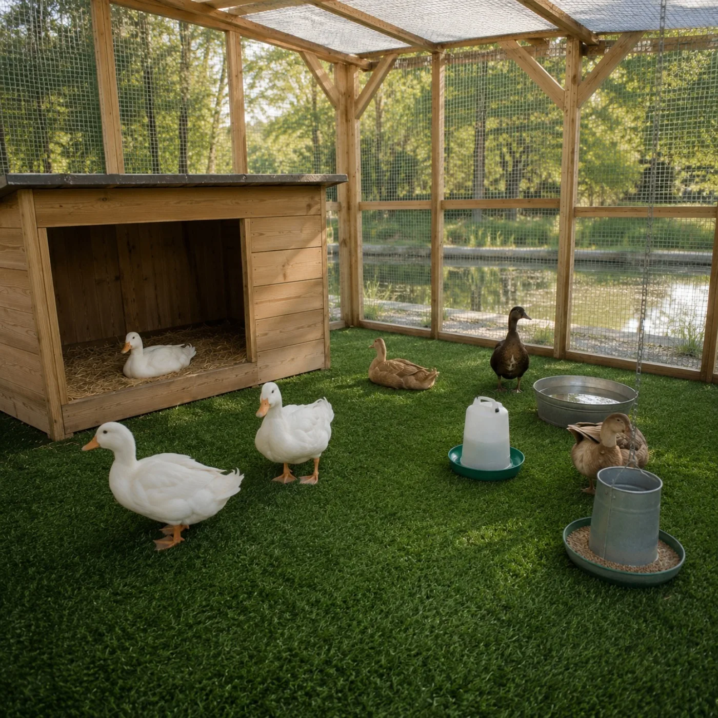 4 ft X 40 ft, 0.4 in Artificial Grass Carpet, Realistic Fake Grass Mat for Patio, Yard, Balcony, Garden, and Pet Area