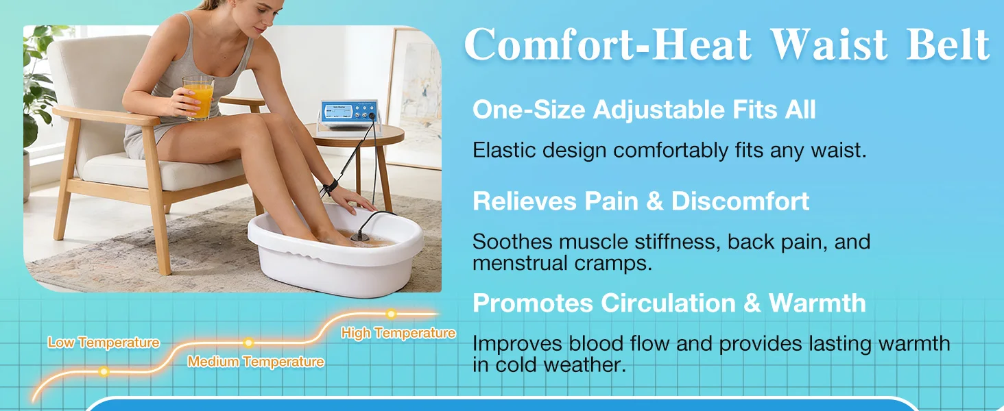Health Care Deep Clean Ionic Detoxifing Foot Detox Cleanse Machine Ionizer Cleanse Detox Foot Spa Machine for Salon Use or Home Use