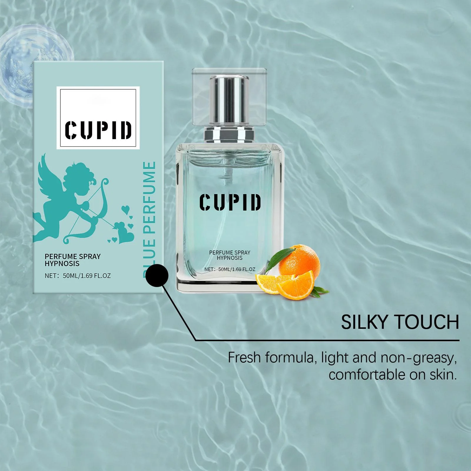 Original EDP Hypnosis 2.0 Pheromone-Infused Colognefor Men - Pheromone Perfume for Men Fragrance 50ml