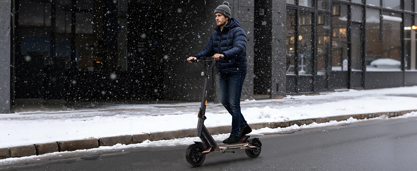 ONECNA T3PRO T3 Electric Scooter 32MPH,1500W 1000W Fast E-Scooter for Adults and Teens,10 Inch Off-Road Tires, Portable and Foldable Long Range Escooter Commuter RGB