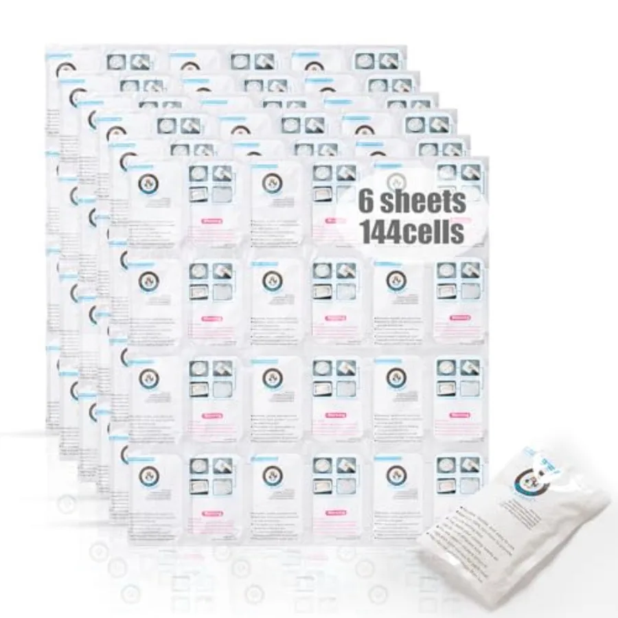 Shipping Cold Packs Dry Ice for Shipping Frozen Food, Flexible Cold Ice Pack Sheets for Coolers, Long Lasting Freezer Ice Packs