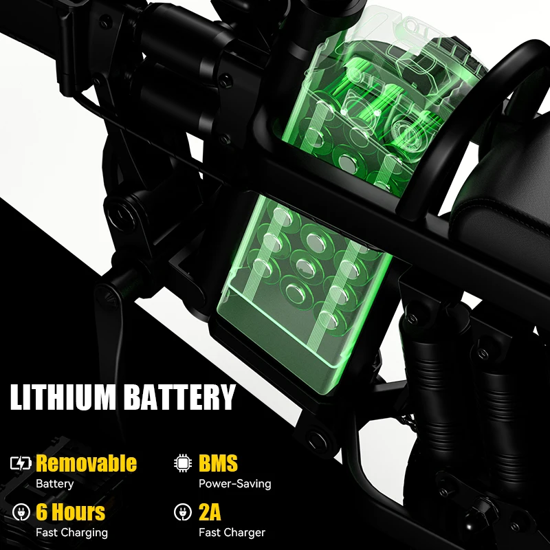 14' Lightweight E-Bike, Max Load Capacity Of 330LBS, Dual Disc Brakes, 500W Motor, Up To 19.9MPH Speed, 6-hour Fast Charging, Foldable Biicycle with Anti-theft Battery, Two Models Optional, Mini-Ebike For Commuting