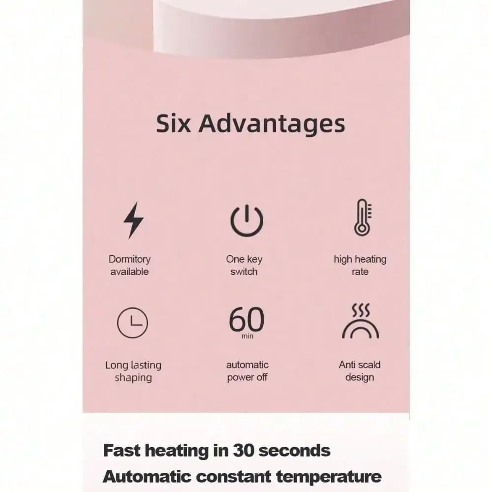 Hair Styling Tool: 2-In-1 Hot Air Brush For Straight/Curly Hair, Voluminous Looks & Perfect Bangs