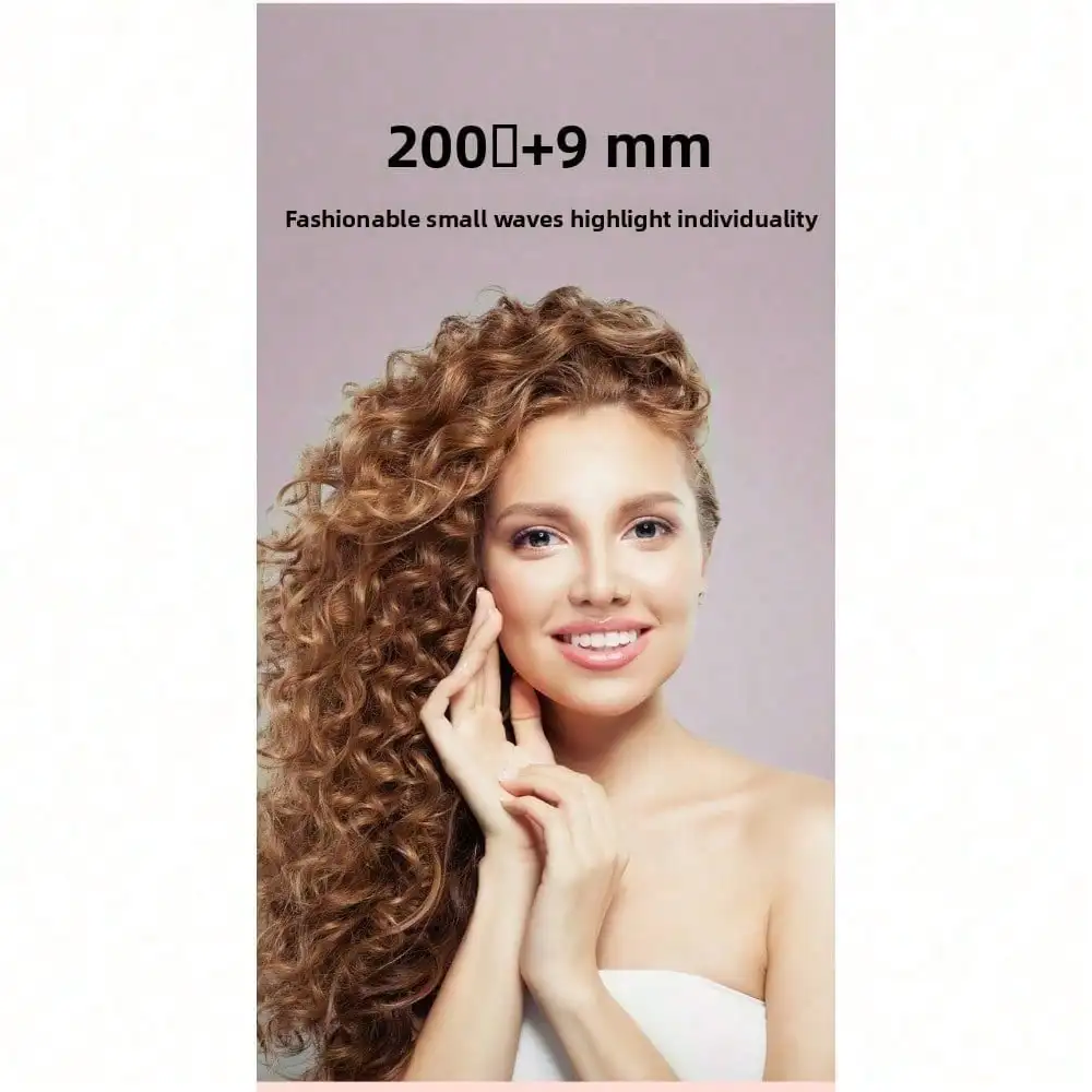 Curling Iron, Mini Air Bangs, Short Hair, Perm, Instant Noodles, Curling Iron, Small 9mm Small Roll Wool.