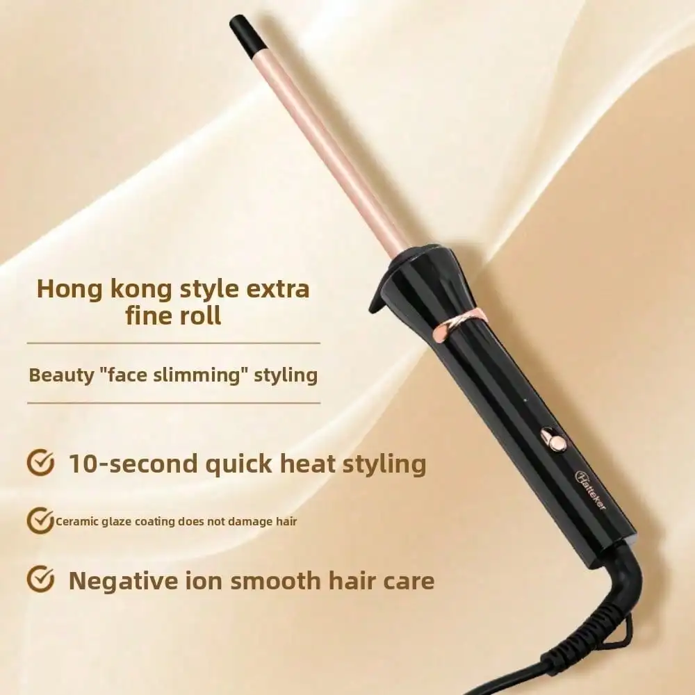 Curling Iron, Mini Air Bangs, Short Hair, Perm, Instant Noodles, Curling Iron, Small 9mm Small Roll Wool.