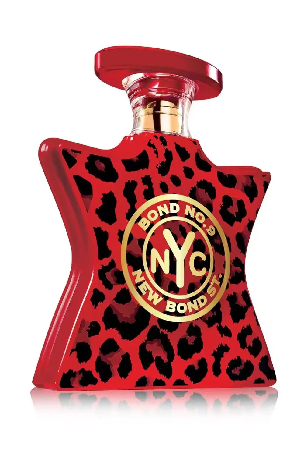 100ml Bond No.9 New Bond St Red Leopard | Juicy Berry Floral Bright Top, Creamy Spicy Honey Middle, Warm Radiant Amber Musk Base
