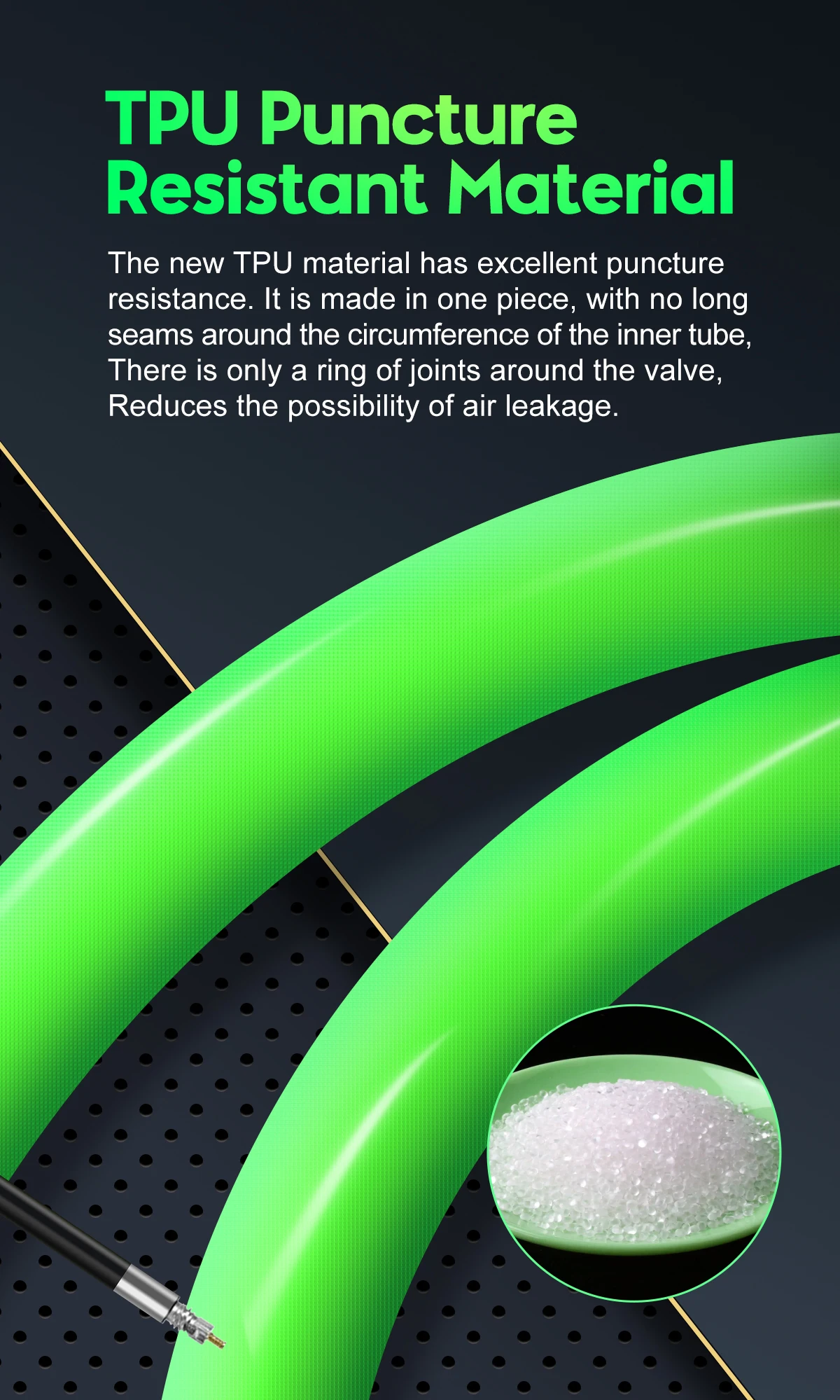2 Pcs CYCLAMI Mountain Bike Inner Tube UltraLight MTB 26 27.5 29 Inch TPU Hose Metal Presta Valve 45mm FV For Mountain 1.9 - 2.5