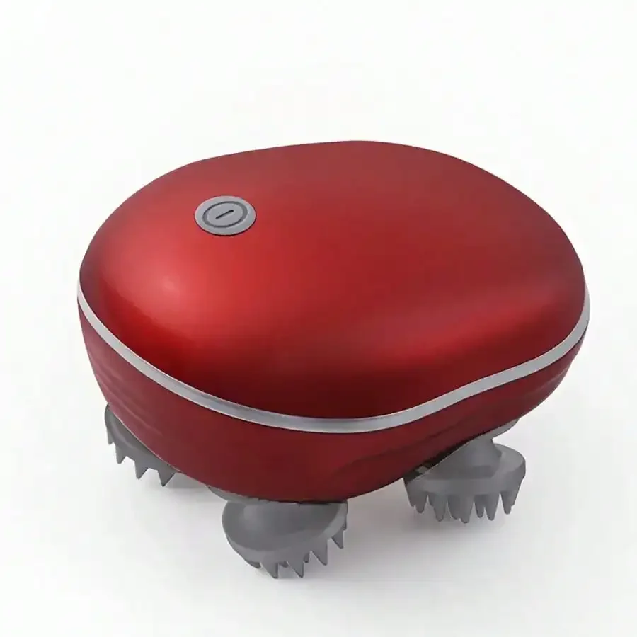 Electric Scalp Massager, Portable USB Scalp Massage Device, With 4 Detachable Massage Claws, 3 Adjustable Modes, Full Body Relaxation Tool, Scalp Itching Massage Brush, Cat And Dog Massager, Head Massager, Massage Machine, Massage Tools