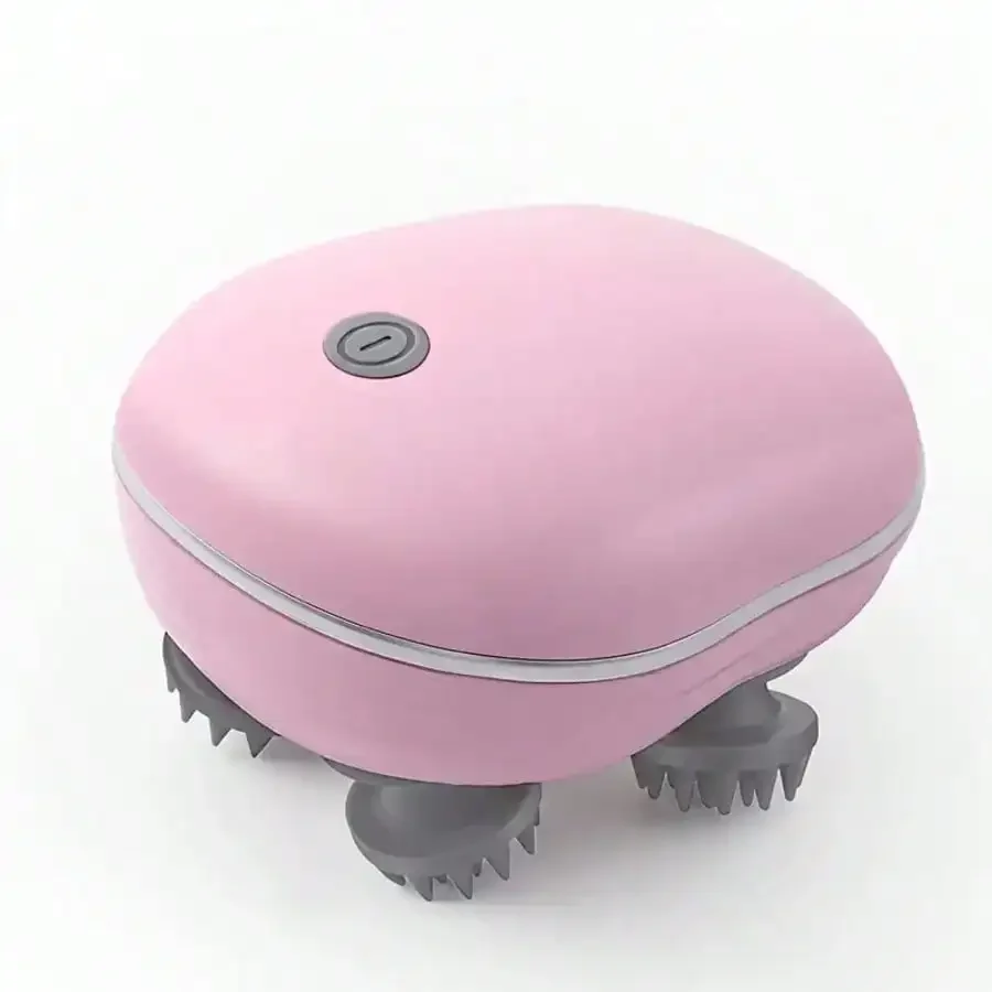 Electric Scalp Massager, Portable USB Scalp Massage Device, With 4 Detachable Massage Claws, 3 Adjustable Modes, Full Body Relaxation Tool, Scalp Itching Massage Brush, Cat And Dog Massager, Head Massager, Massage Machine, Massage Tools