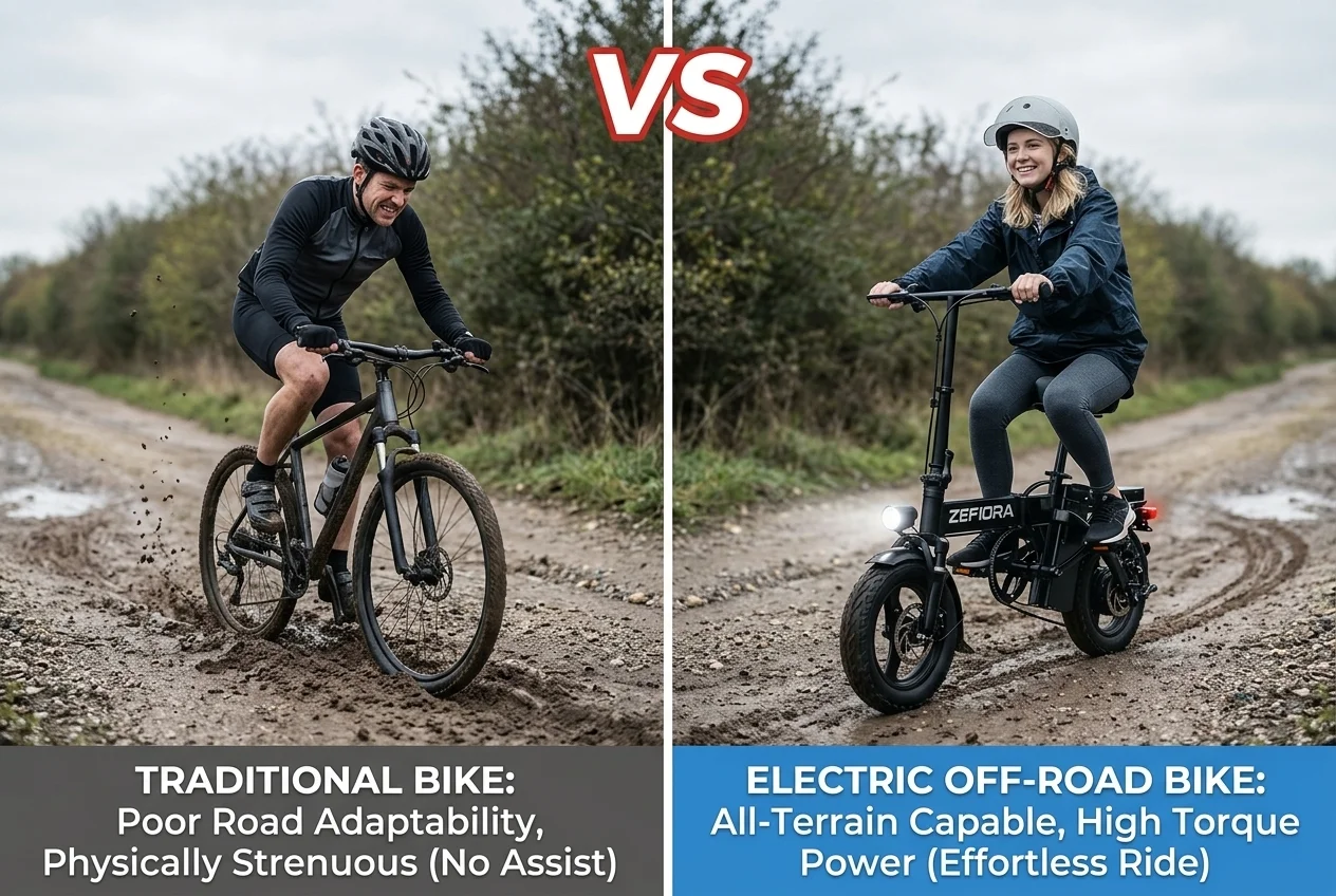 14 Inch 500W Ebike with Ergonomic Adjustable Seat, UL2849 Safety Certified, Front Brake, Factory Original, US Warehouse Shipping