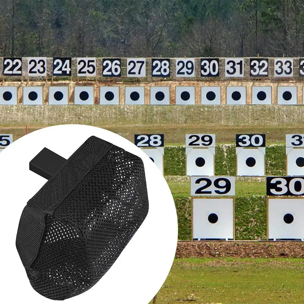 Heat Resistant Brass Catcher for Thickened Nylon Cartridge Casing Shell Catcher Net with Quick Release Zipper,  Picatinny Rail Mounts - Holds 100+ Casings