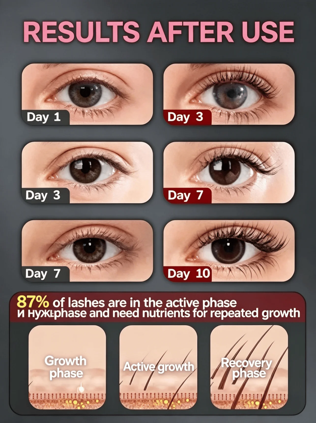 Eyelash Care Mascara - Eyelash Styling Eyelash Lengthening Eyebrow Shaping - Beauty Makeup Tool