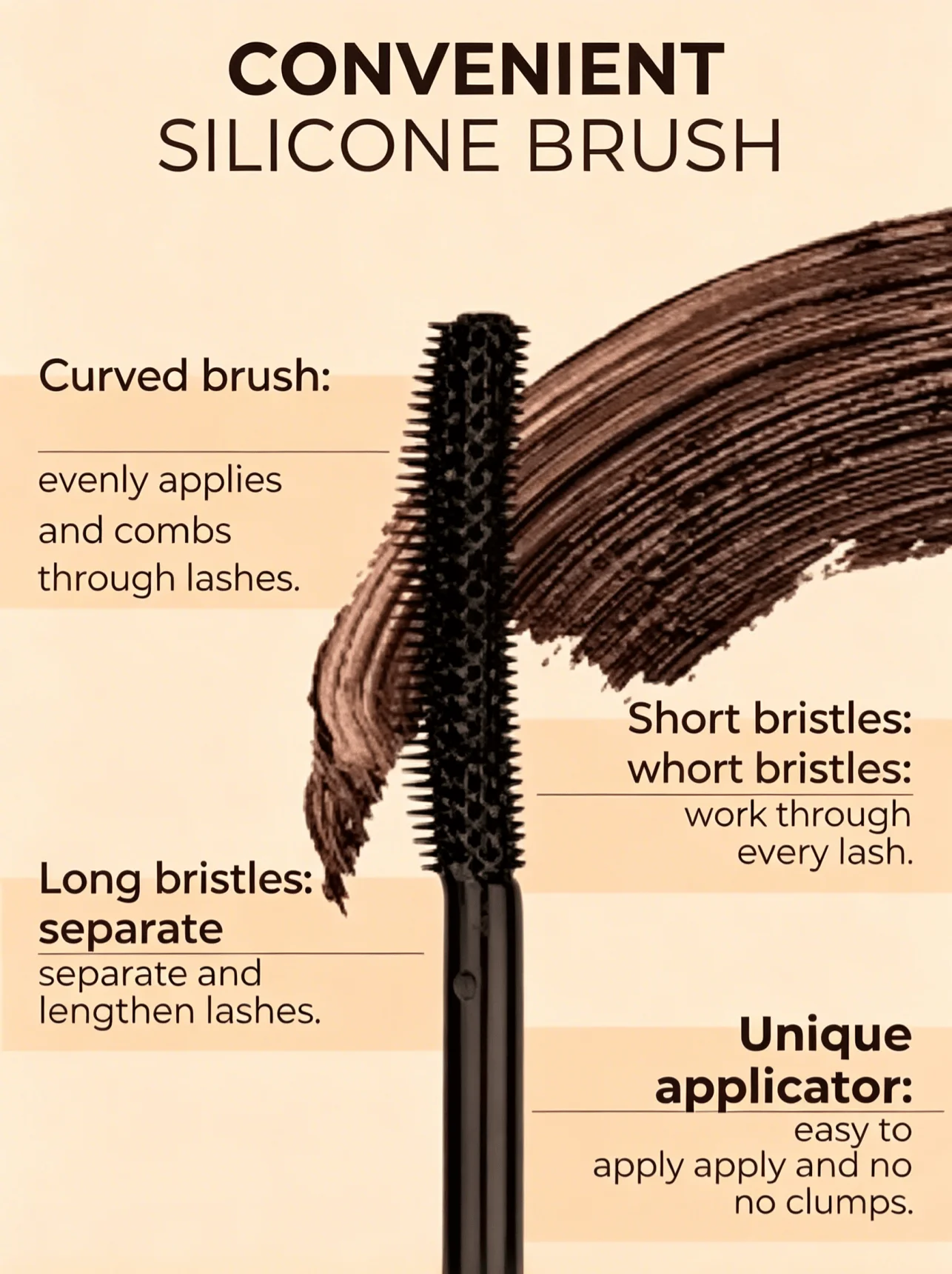 Eyelash Care Mascara - Eyelash Styling Eyelash Lengthening Eyebrow Shaping - Beauty Makeup Tool