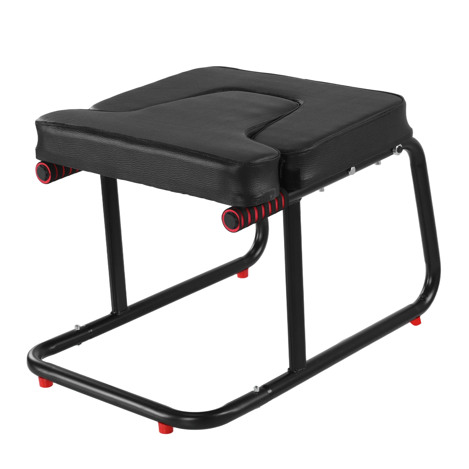 Yoga Headstand Bench Loading 550Lbs Handstand Trainer Bench with Anti-Slip Mat Metal Frame & PU Pads for Workout Fitness and Gym