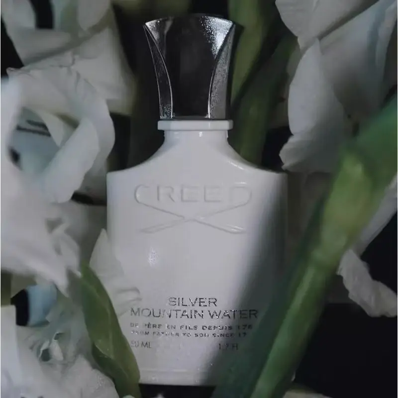 Silver Mountain Water EDP, Fresh citrus, green tea, and musk blend together, creating a clean and crisp urban aroma that is suitable for spring, summer, and light business scenes.