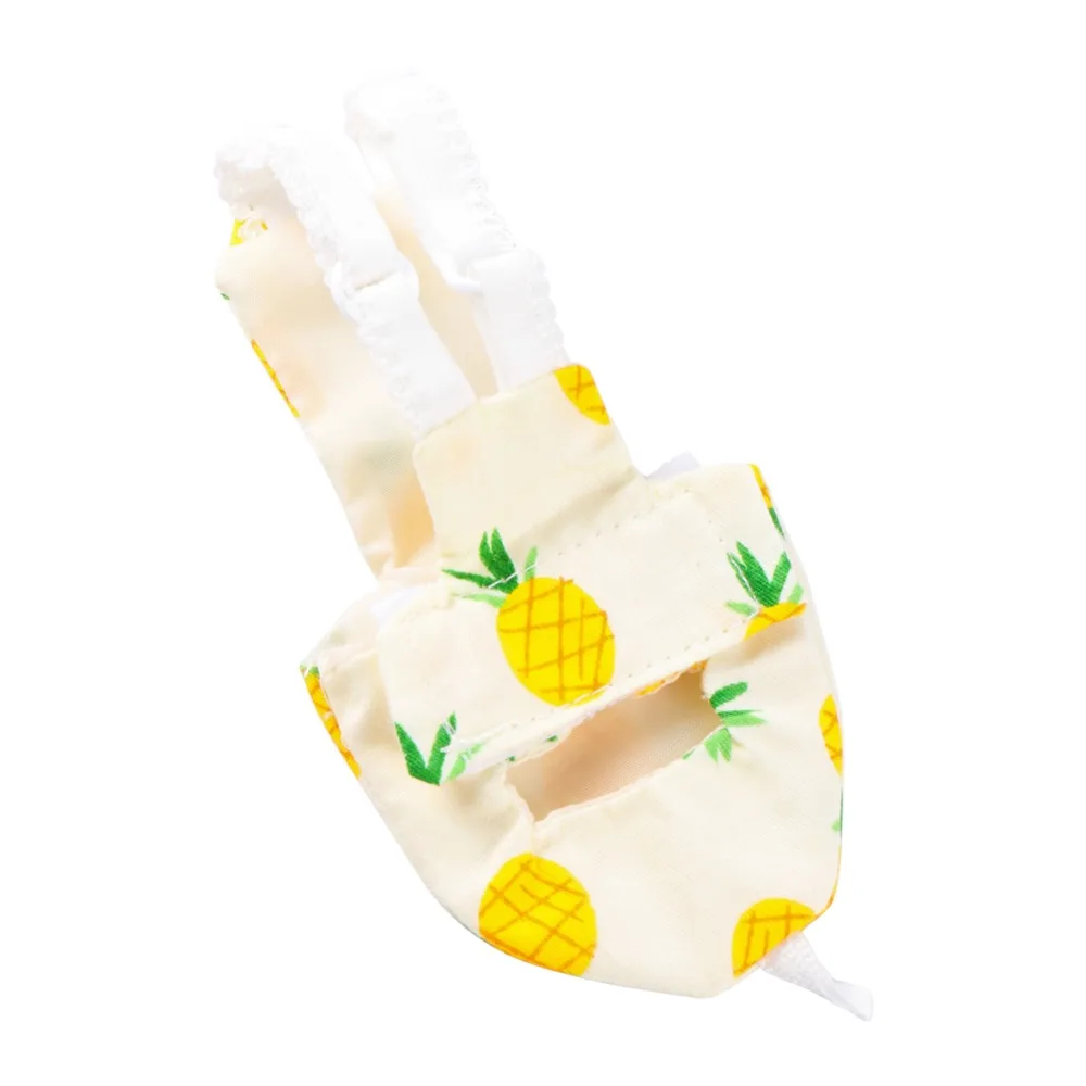 Bird Parrot Diaper Cockatiel Pigeons Flight Suit Clothes Medium Large Pet Birds Clothes Diapers Pet Birds Feces Pocket 1 Pc
