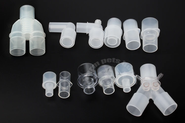 Breathing Circuit Corrugated Tube L Y Shape Connector Straight Connection Adapter Respiratory Anesthesia Tube Connector