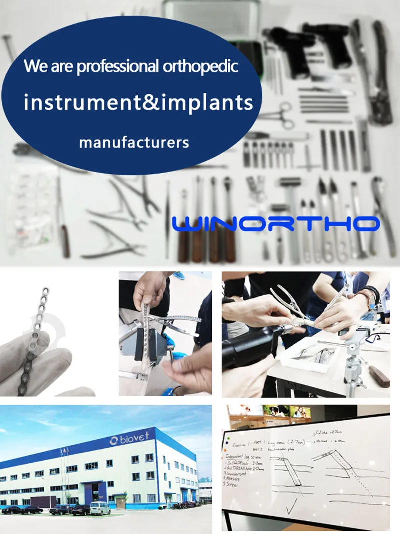 TTA Cages RAPID titanium Tibial Tuberosity Advancement veterinary orthopedic instruments pet animal surgical winortho cortex