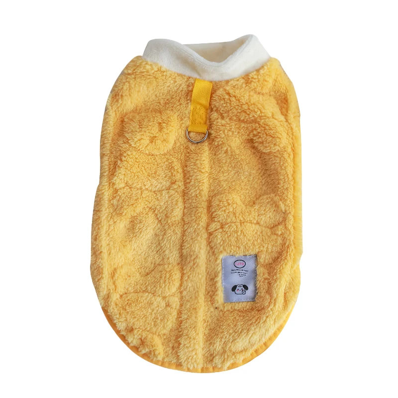 Pet Autumn and Winter Fleece Clothes Dog Cat Warm Coat Small Dogs Clothing Chihuahua Costumes