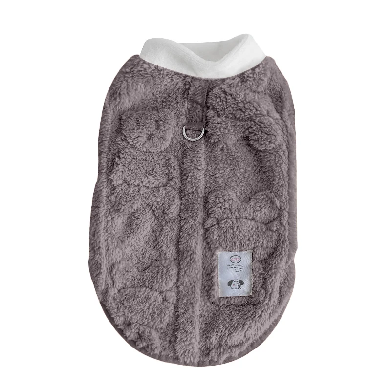 Pet Autumn and Winter Fleece Clothes Dog Cat Warm Coat Small Dogs Clothing Chihuahua Costumes