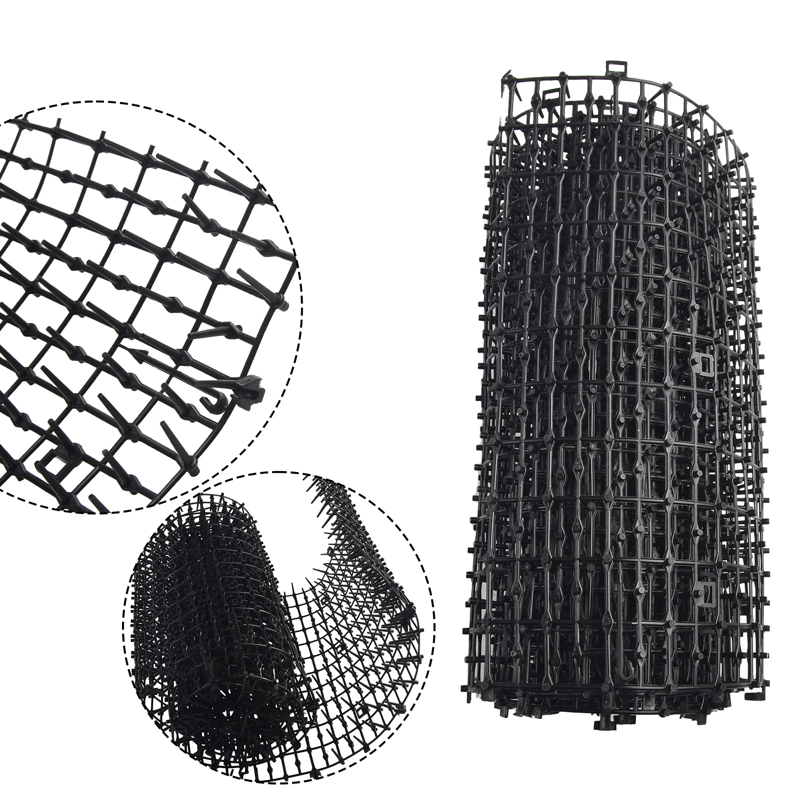 Cat Scat Mat Garden Anti-Cat And Pest Plastic Prickle Strip Network Digging Stopper Cat Dog Expulsion Mat Anti-Cat Thorn Mat