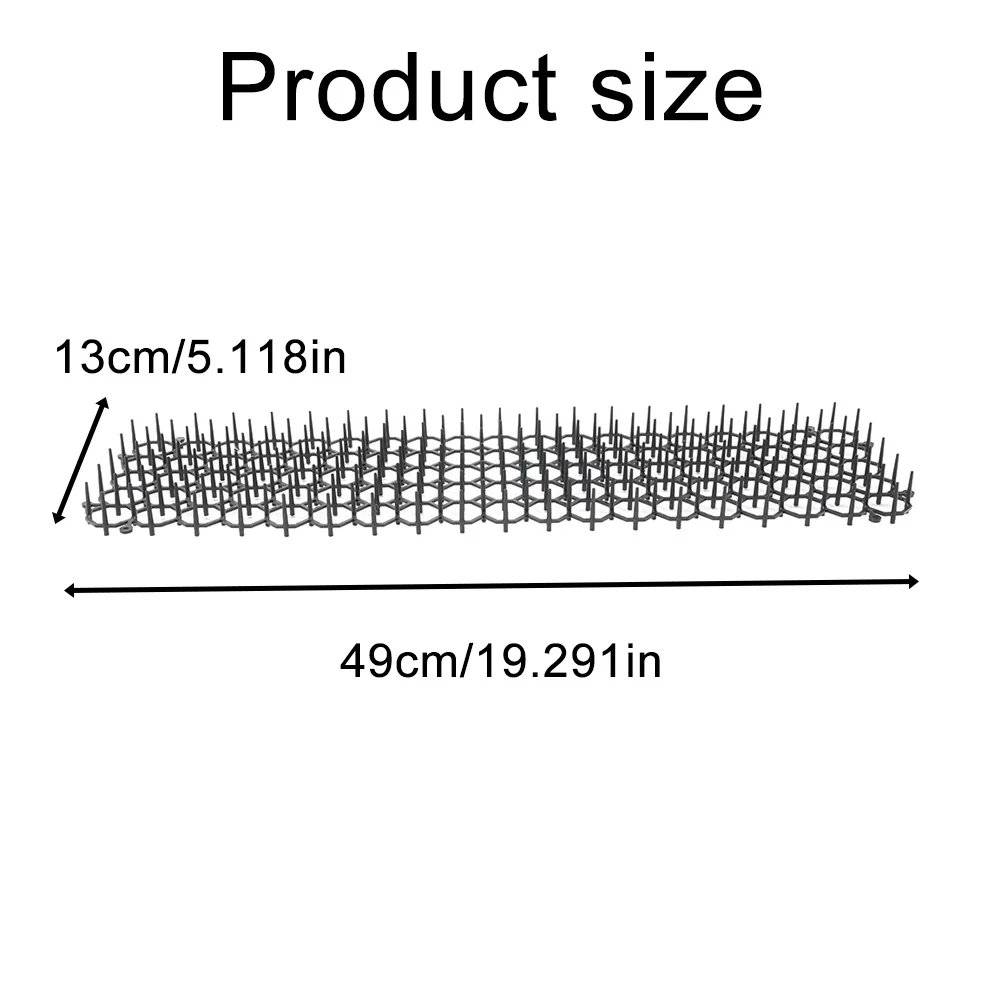 Cat Scat Mat Garden Anti-Cat And Pest Plastic Prickle Strip Network Digging Stopper Cat Dog Expulsion Mat Anti-Cat Thorn Mat