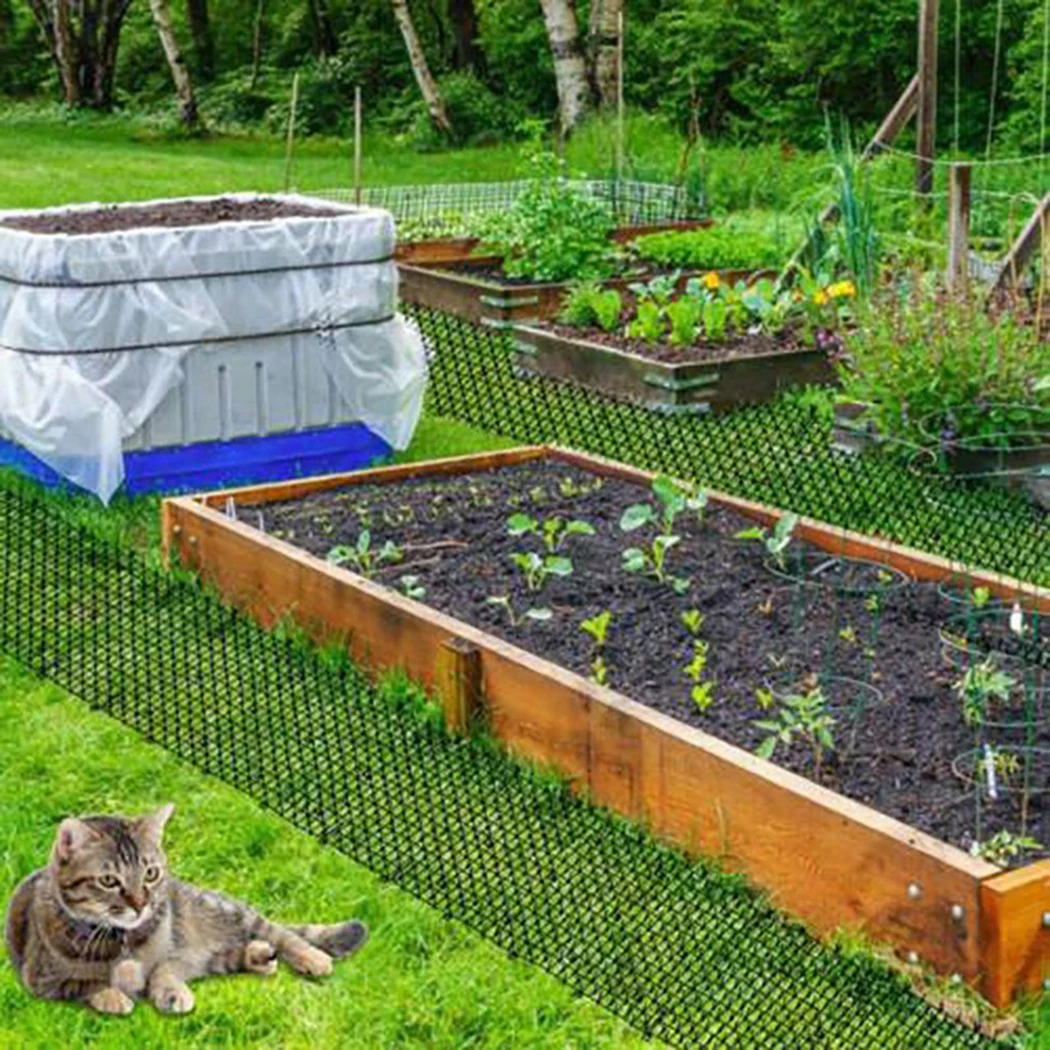 Cat Scat Mat Garden Anti-Cat And Pest Plastic Prickle Strip Network Digging Stopper Cat Dog Expulsion Mat Anti-Cat Thorn Mat
