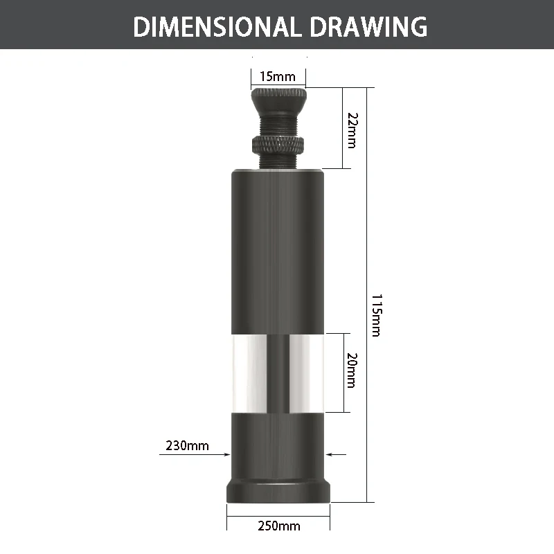 Fish Tank Feeder Handheld Finger Pressure Aluminum Alloy Fish DIY Feeder Mini Small Batch Fish Feeder Quantitative Feeder