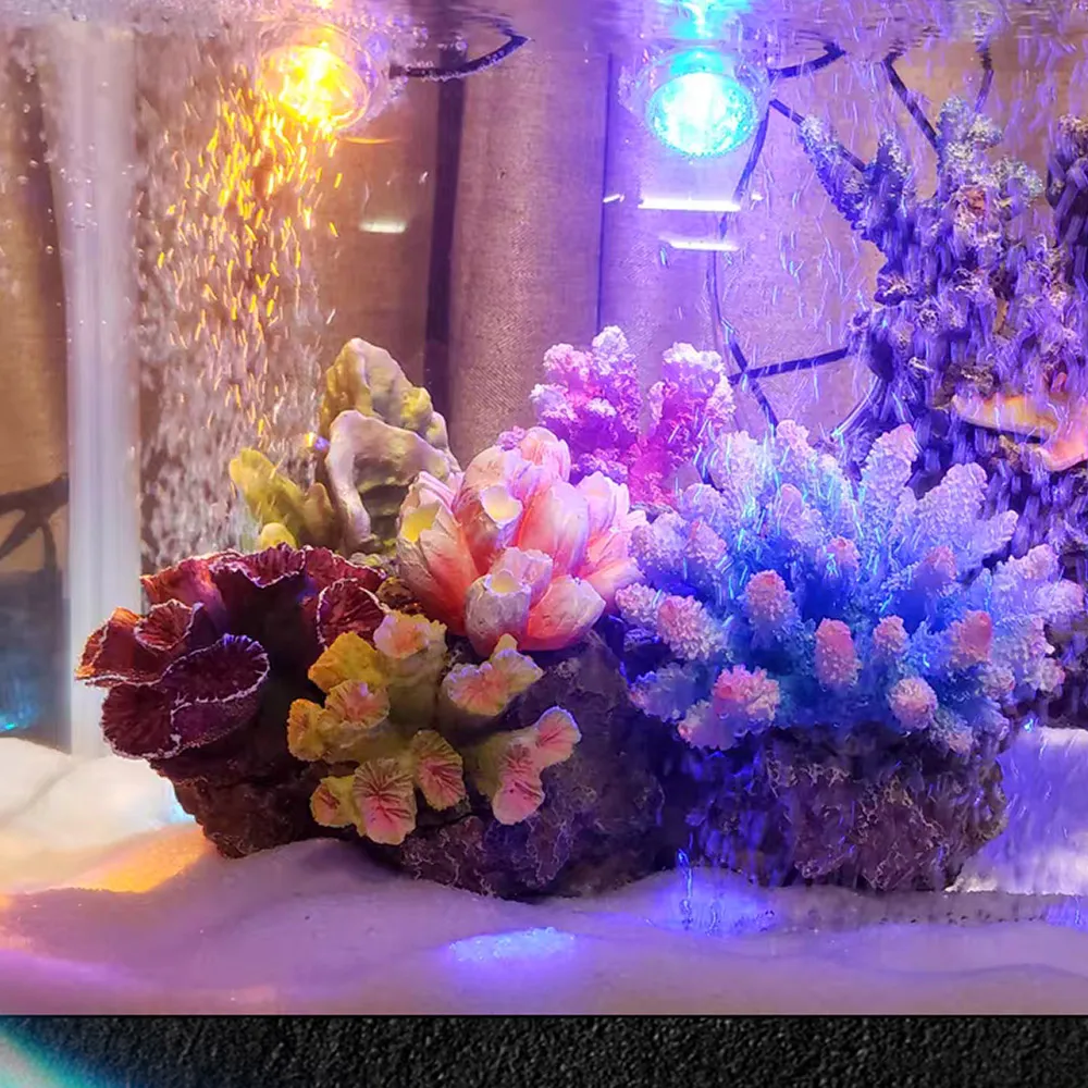 Aquarium Spotlight USB Colorful Gradient Diving Light LED Small Lamp For Romantic Fish Tank