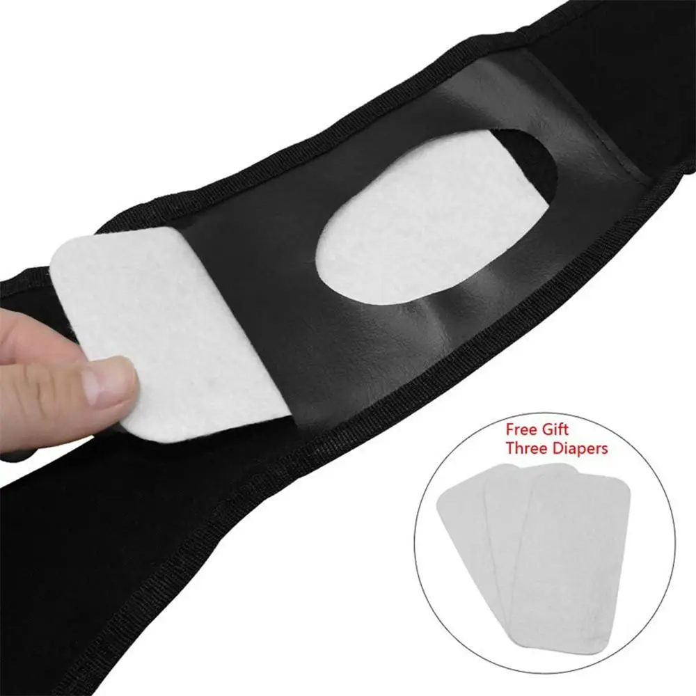 Breathable Menstrual Period Easy To Wear Dog Shorts Panties With 3 Diapers Pet Sanitary Pants Physiological Pants