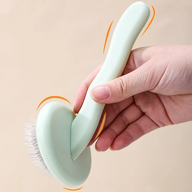 Dog Comb Pet Hair Remover Dogs Brush Stainless Steel Combs for Dogs Hair Knot Opening Dog Grooming Massage Brush Pet Supplies
