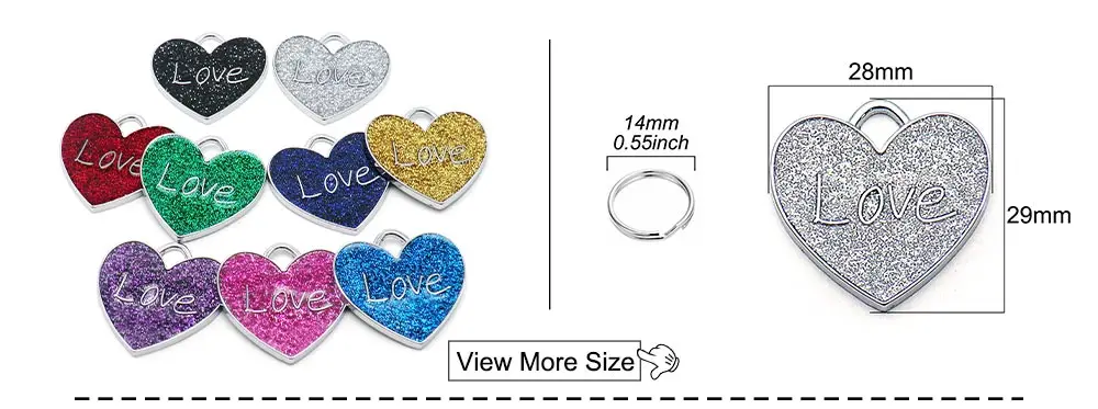 Wholesale 20pcs Dog Cat Tag Pet Dog Collar Accessories Personalized Paw Shape ID Tags Name No. Telephone Tags For Dog Supplies