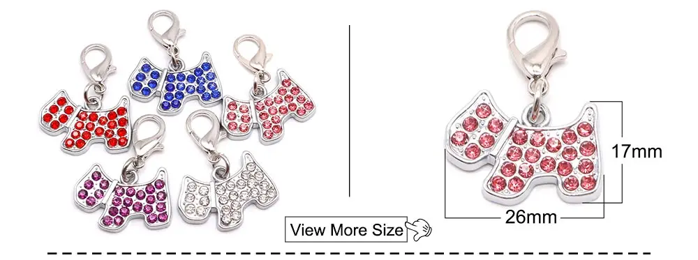 Wholesale 20pcs Dog Cat Tag Pet Dog Collar Accessories Personalized Paw Shape ID Tags Name No. Telephone Tags For Dog Supplies
