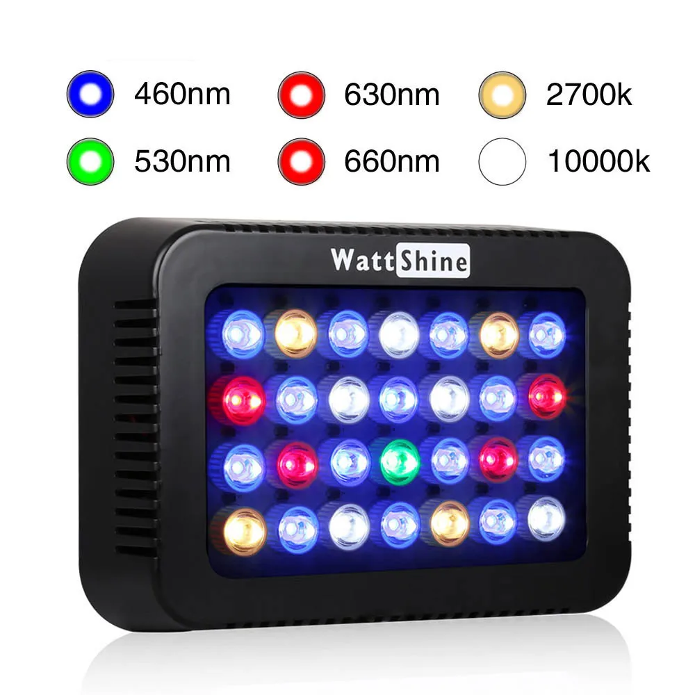 Dimmable LED Aquarium Lights 180W 140W Fish Tank Light For Freshwater Saltwater Aquarium Marine Reef Coral Lighting Decoration
