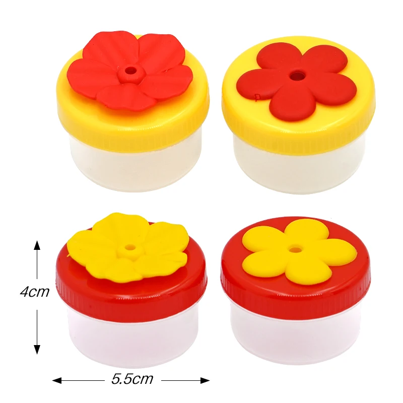 1pcs Plastics Hummingbird Feeder Bird Water Bottle Hanging Garden Outdoor Plastic Flower Iron Hook Bird Feeder