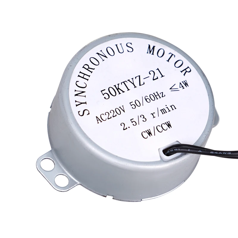 110V/220V/AC12V Egg Turning Motor 50HZ Incubator Automatic Egg Turning Motor Synchronous Motor 2.5/3r/min 50KTYZ-21 Farm Chicken