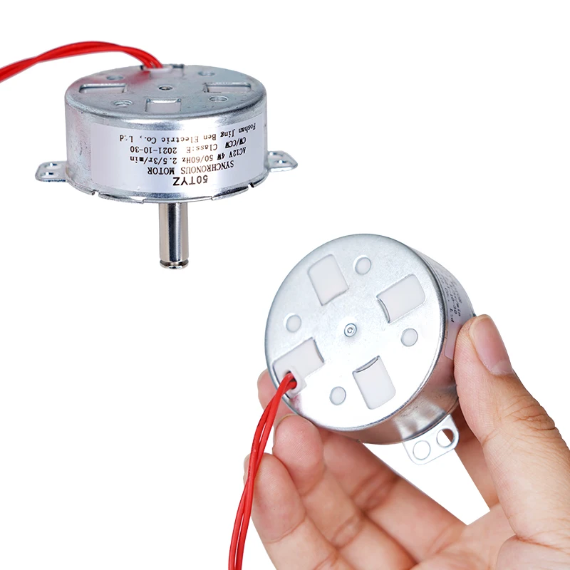 110V/220V/AC12V Egg Turning Motor 50HZ Incubator Automatic Egg Turning Motor Synchronous Motor 2.5/3r/min 50KTYZ-21 Farm Chicken
