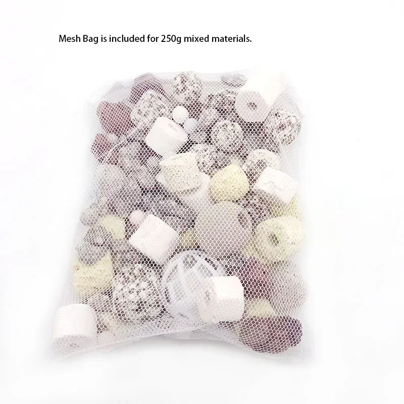 100g 250g 15 Types Aquarium Bio Balls Biochemical Ball Filter Media for Aquarium Filter Accessories for Fish Tank Effective