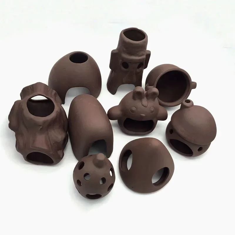 Ceramic Aquarium Decoration Fish Shrimps Shelter House Pottery Scorpion House Canister Simulation Stone Fish Tank Decor Great