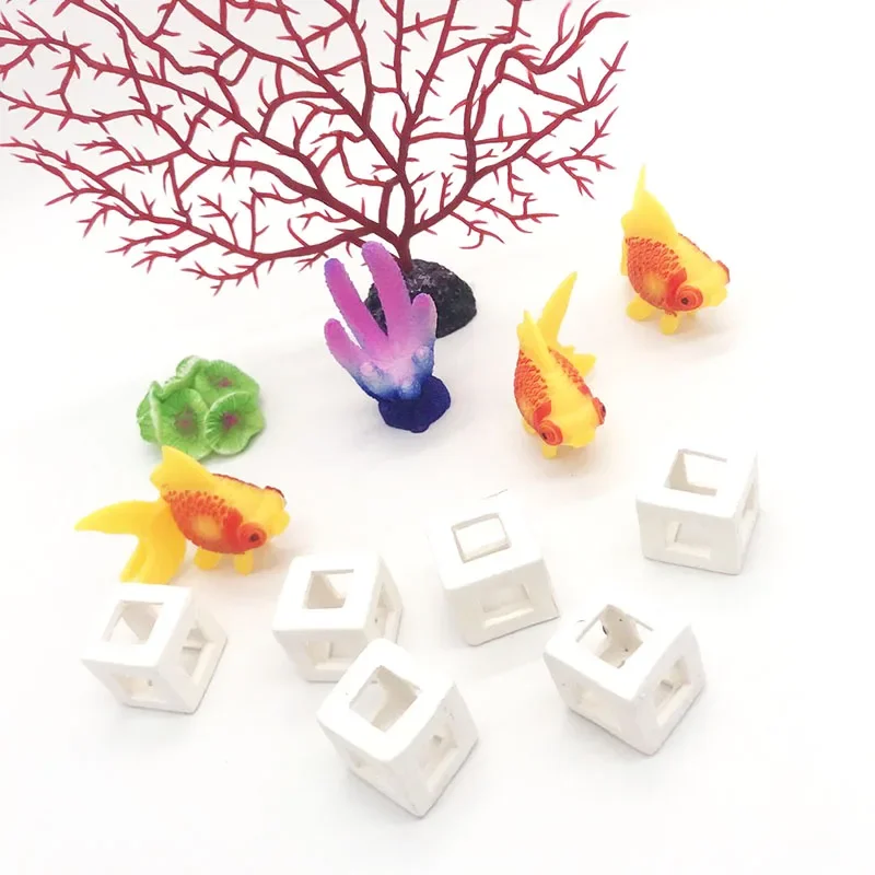 Ceramic Aquarium Decoration Fish Shrimps Shelter House Pottery Scorpion House Canister Simulation Stone Fish Tank Decor Great