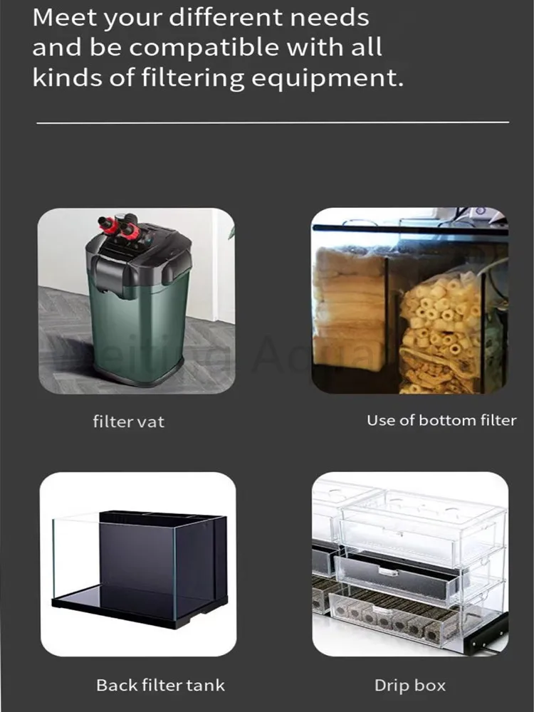 Fish tank UV disinfection lamp fish pond diving sterilization lamp algae removal lamp fish tank external aquarium accessories