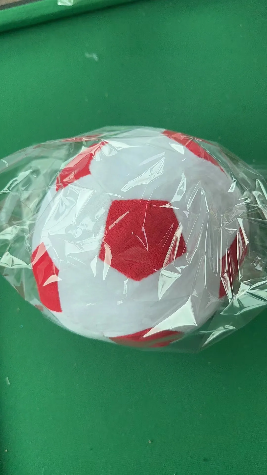 1 Football Random Color Pet Plush Toy for Dogs and Cats to Interact and Play